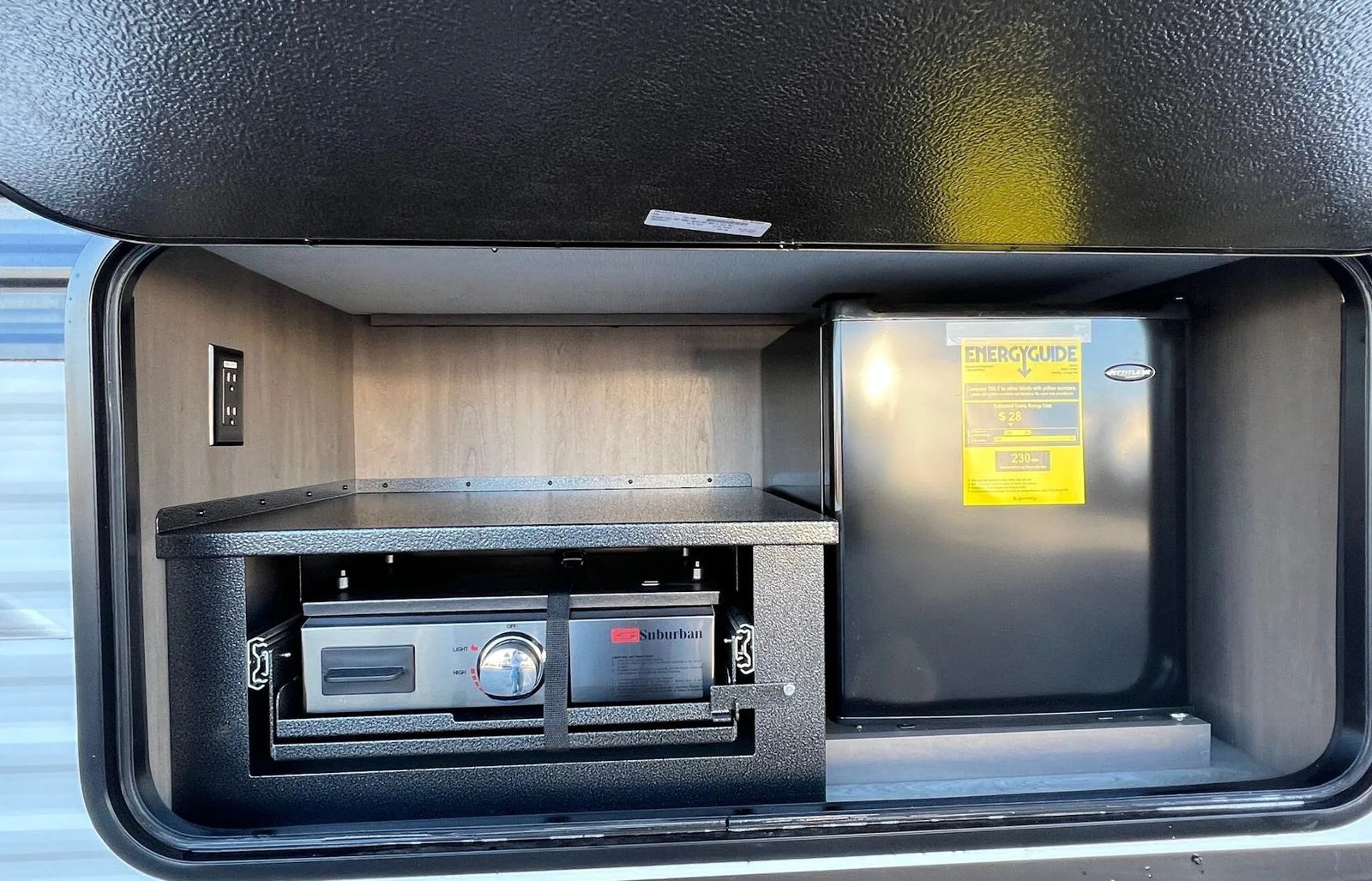 2026 grand design transcend xplor 26bhx exterior grill view