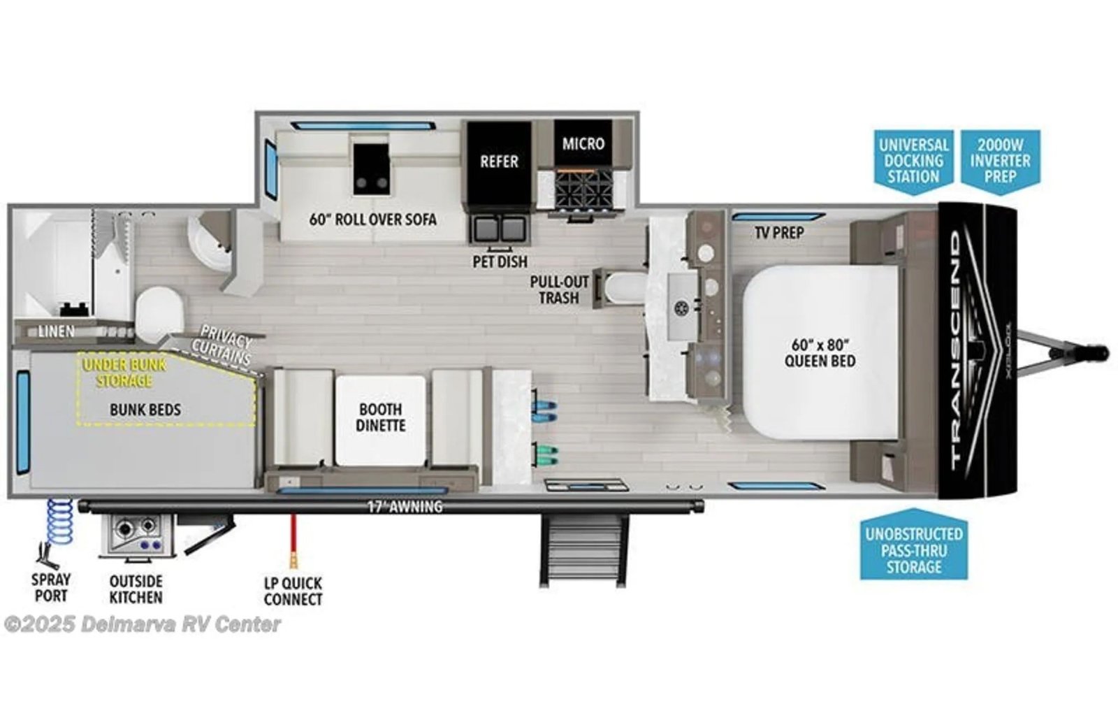 2026 grand design transcend xplor 26bhx interior design
