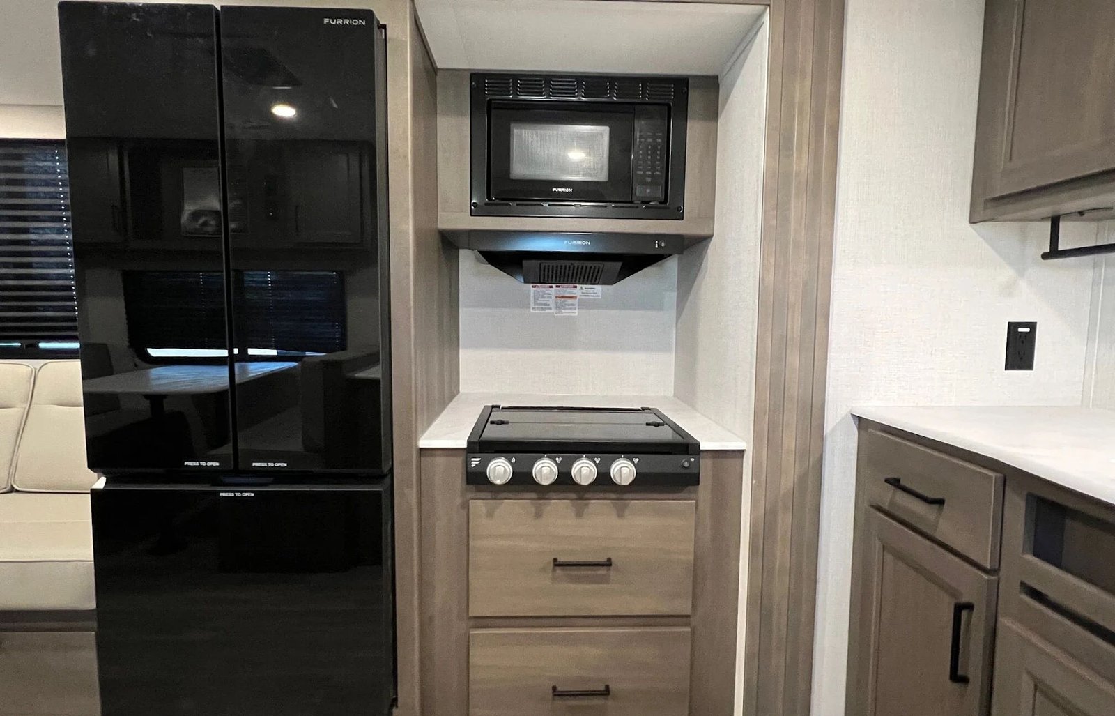 2026 grand design transcend xplor 26bhx interior ktichen view