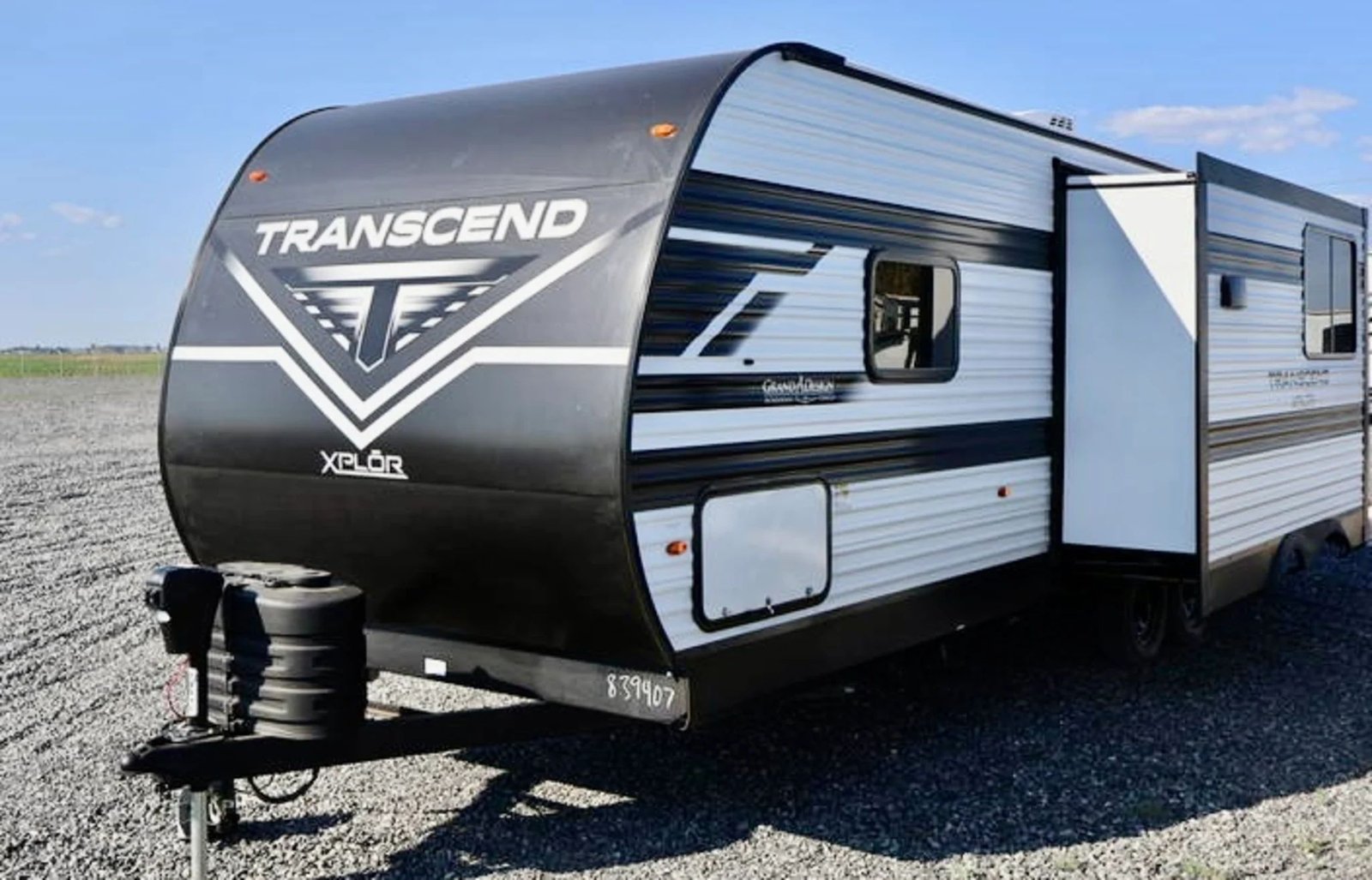 2026 grand design transcend xplor 26bhx parked view